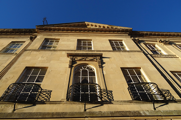 Impressive stone building